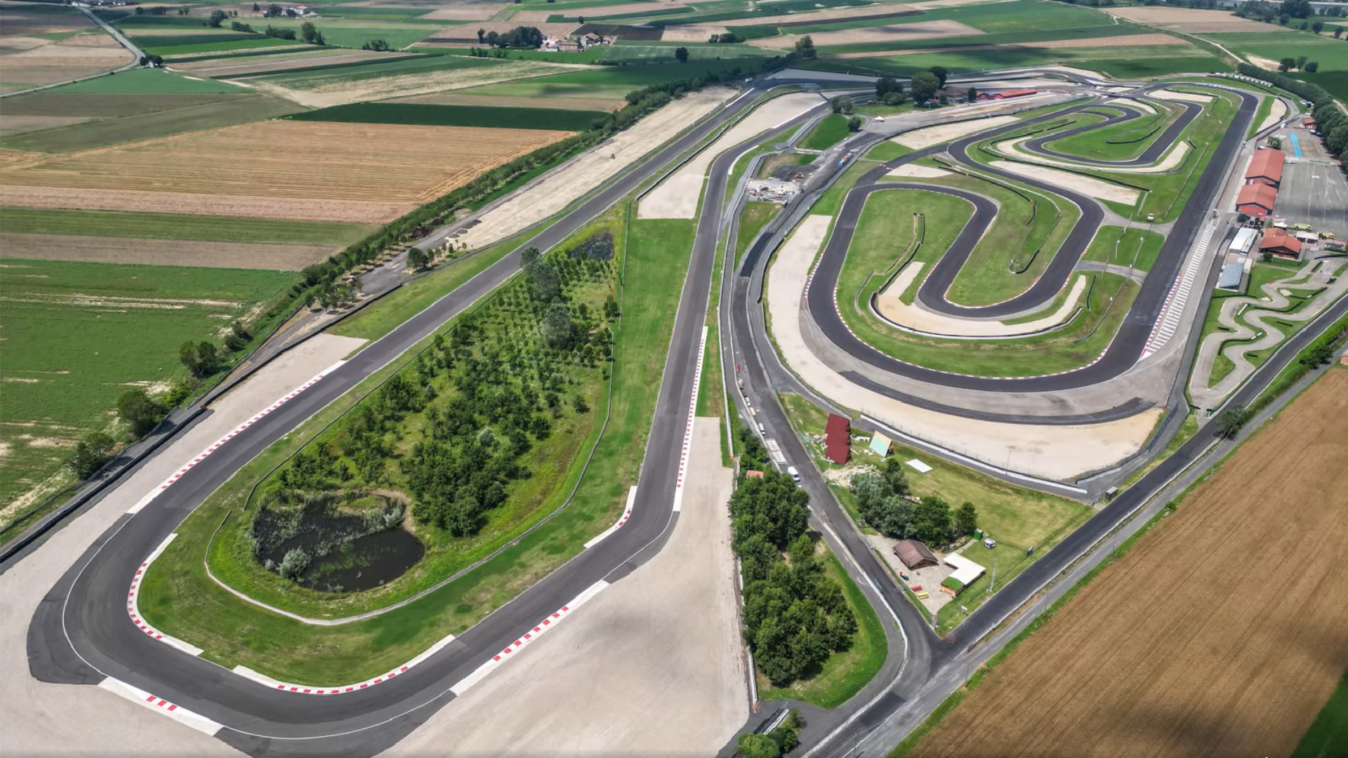 Vista aerea del circuito